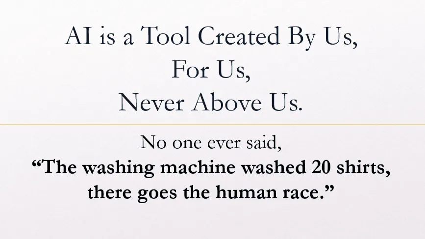 Why AI Will Never Replace Us cover