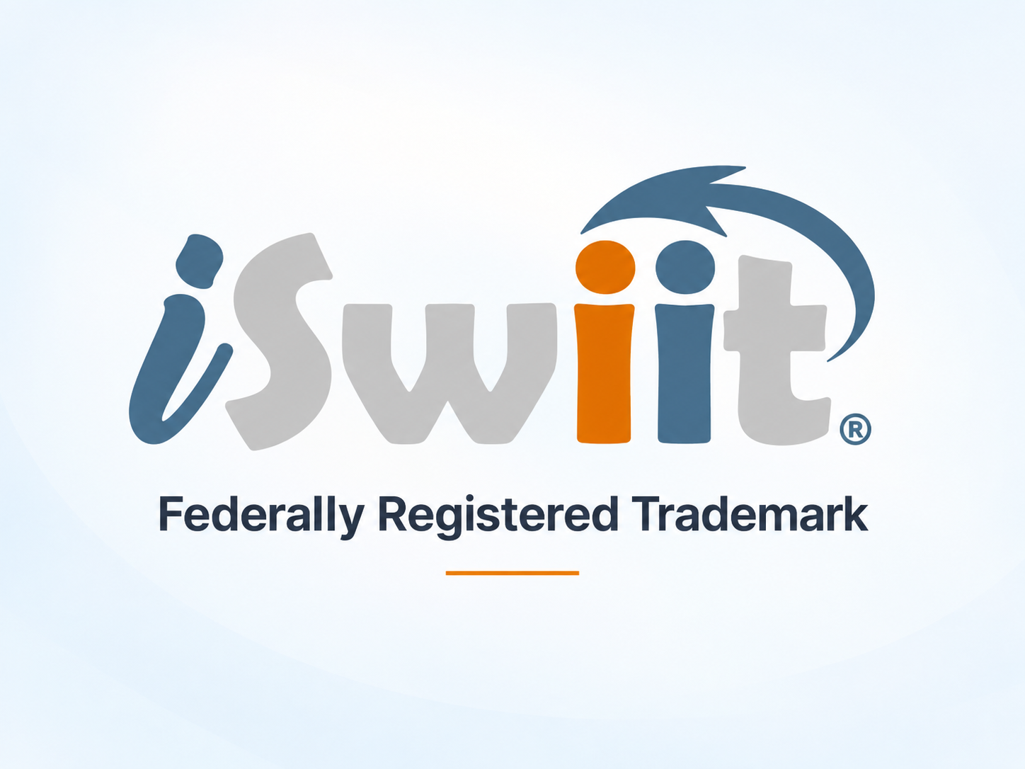 iSwiit® logo with the words Federally Registered Trademark